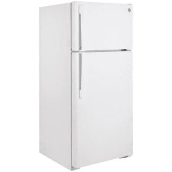 Ge® 16.6 Cubic Feet Top Freezer Refrigerator, White, Optional Icemaker 501233 2 Ge® 16.6 Cubic Feet Top Freezer Refrigerator, White, Optional Icemaker 501233 - Image 2