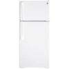 Ge® 16.6 Cubic Feet Top Freezer Refrigerator, White, Optional Icemaker 501233