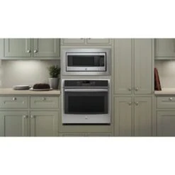 Ge® Profile™ 1.1 Cu Ft Countertop Microwave, 800w, Stainless Steel -Reliable Appliance 117599 w LifestyleImage Lg