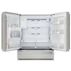 Sharp 21.6-Cu Ft French Door Counter-Depth Refrigerator In Stainless Steel -Reliable Appliance 151595 w DetailedProductView1 Lg