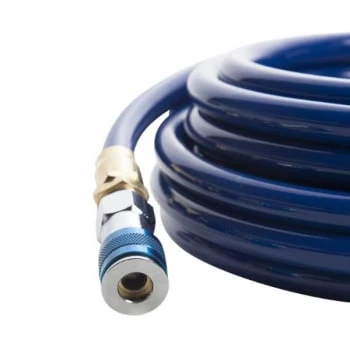 Steelman 25-Foot Straight Air Hose With Reusable Quick Disconnect Fittings 2 Steelman 25-Foot Straight Air Hose With Reusable Quick Disconnect Fittings - Image 2