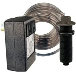 Westbrass Sink Top Air Switch And Dual Outlet Box, Orb