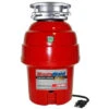 Wastemaid Elite Model 1990 -3/4 Hp Deluxe Disposer-3-Bolt Mount W/ Power Cord