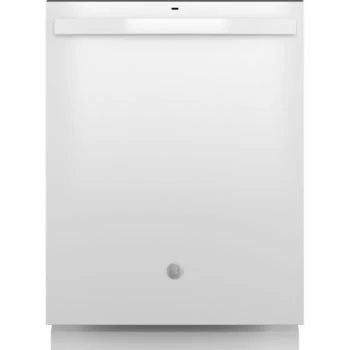 Ge Top Control With Plastic Interior Dishwasher, White 1 Ge Top Control With Plastic Interior Dishwasher, White