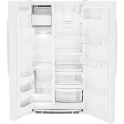 Ge 25.3 Cu Ft Side By Side Energy Star White Refrigerator -Reliable Appliance 213767 DetailedProductView1 Lg