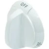 Ge Gas Oven Thermostat Knob White