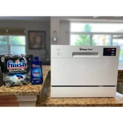 Magic Chef 6 Place Setting Countertop Dishwasher 31 Magic Chef 6 Place Setting Countertop Dishwasher -Reliable Appliance 216148 DetailedProductView10 Lg