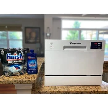 Magic Chef 6 Place Setting Countertop Dishwasher 13 Magic Chef 6 Place Setting Countertop Dishwasher - Image 13