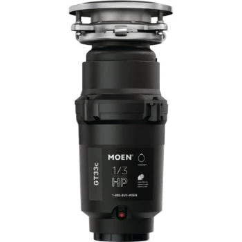 Moen Gt Series 1/3 Hp Continuous Feed Garbage Disposal 1 Moen Gt Series 1/3 Hp Continuous Feed Garbage Disposal