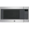 Ge 1.5 Cu Ft Countertop Convection Microwave, Stainless Steel