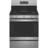 Ge 30" 5 Cu. Ft. Gas Range With Self-Cleaning Oven In Stainless Steel