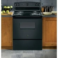 Ge® 30 In. 5.0 Cu. Ft. Electric Range (Black) -Reliable Appliance 285583 v DetailedProductView8 Lg