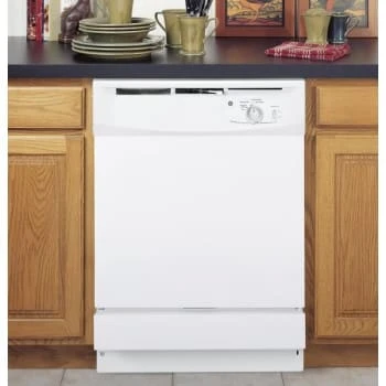 Ge® 24" Built-In, Front Control, 5-Cycle, 64 Db Dishwasher, White 5 Ge® 24" Built-In, Front Control, 5-Cycle, 64 Db Dishwasher, White - Image 5