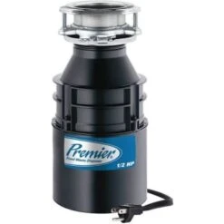 Premier® Premier 1/2 Hp Continuous Feed Garbage Disposal W/ Factory Installed Pwr Cord