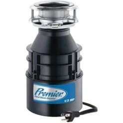 Premier® Premier 1/3hp Continuous Feed Garbage Disposal With Factory Installed Power Cord