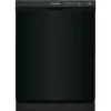 Frigidaire® 24" Built-In, Front Control, 4-Cycle, 60 Db Dishwasher, Black