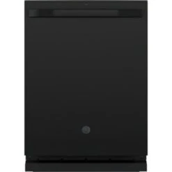 Ge® 24" Interior, Top Control, 4-Cycle, 46 Db Dishwasher, Black